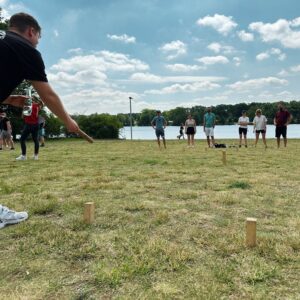 Kubb-Turnier am See
